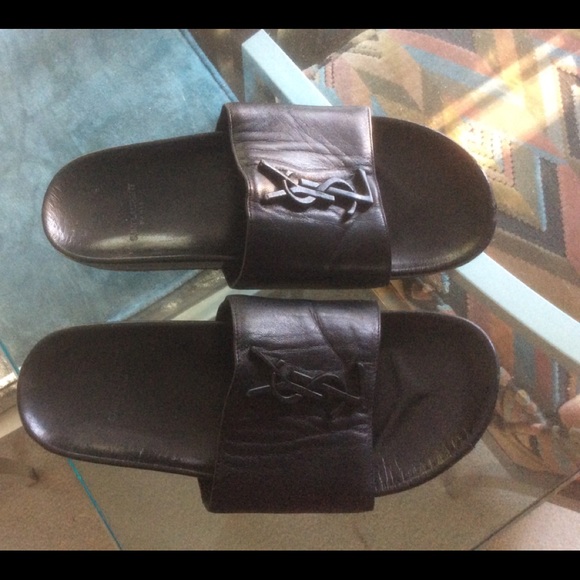 joan slide sandal saint laurent
